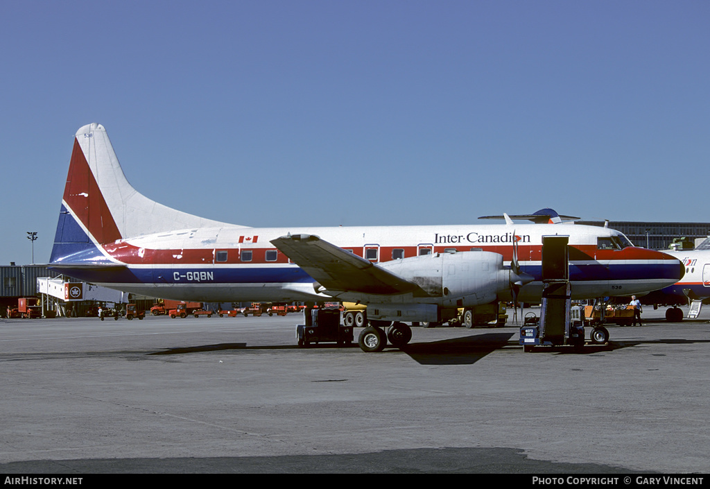 Aircraft Photo of C-GQBN | Convair 580 | Inter-Canadien | AirHistory.net #350415