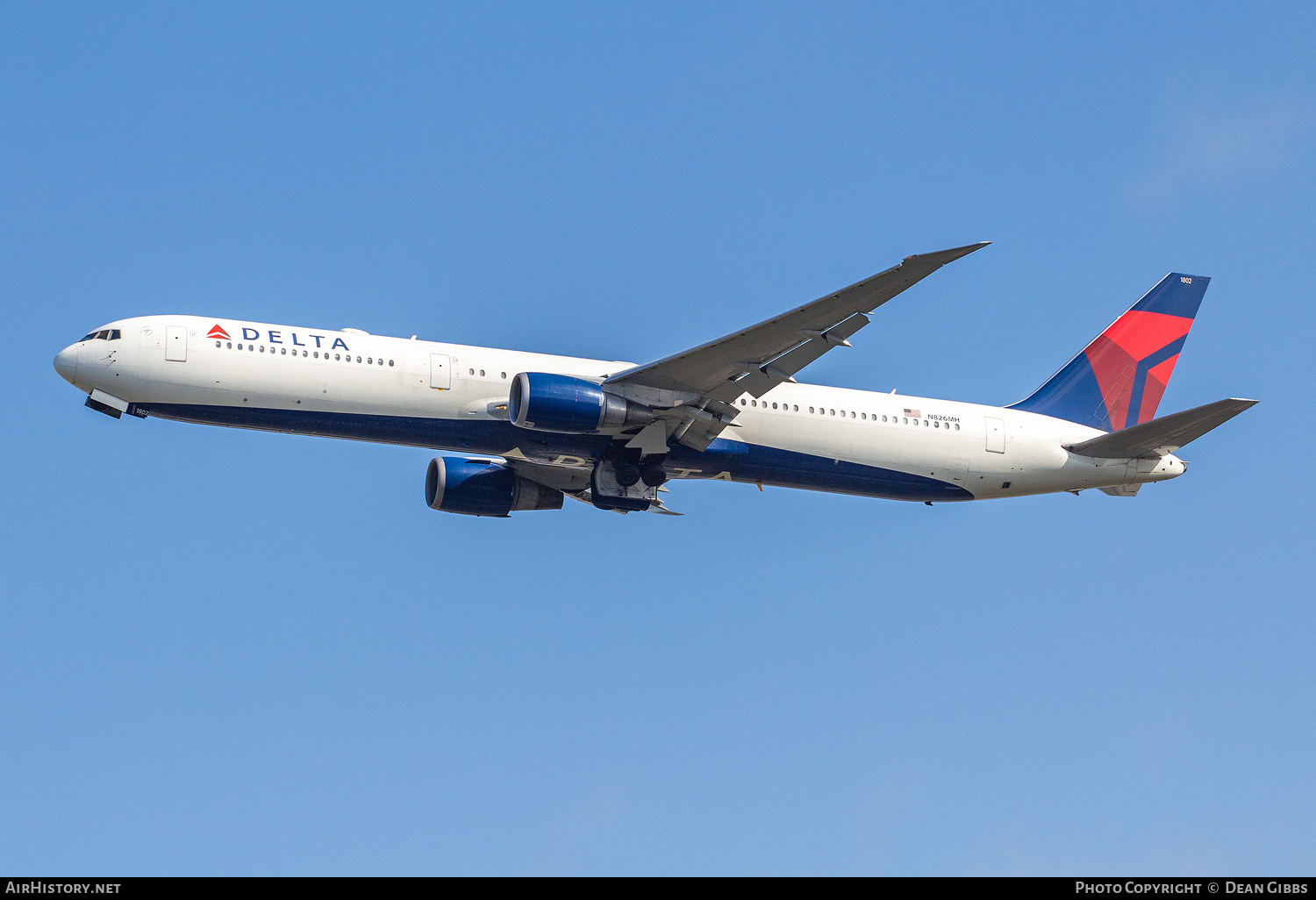 Aircraft Photo of N826MH | Boeing 767-432/ER | Delta Air Lines | AirHistory.net #350425