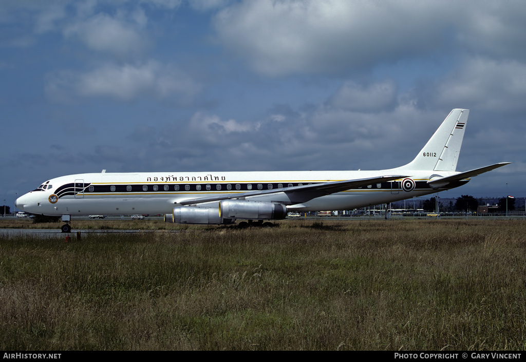 Aircraft Photo of L.10-3/28 / 60112 | McDonnell Douglas DC-8-62CF | Thailand - Air Force | AirHistory.net #350427