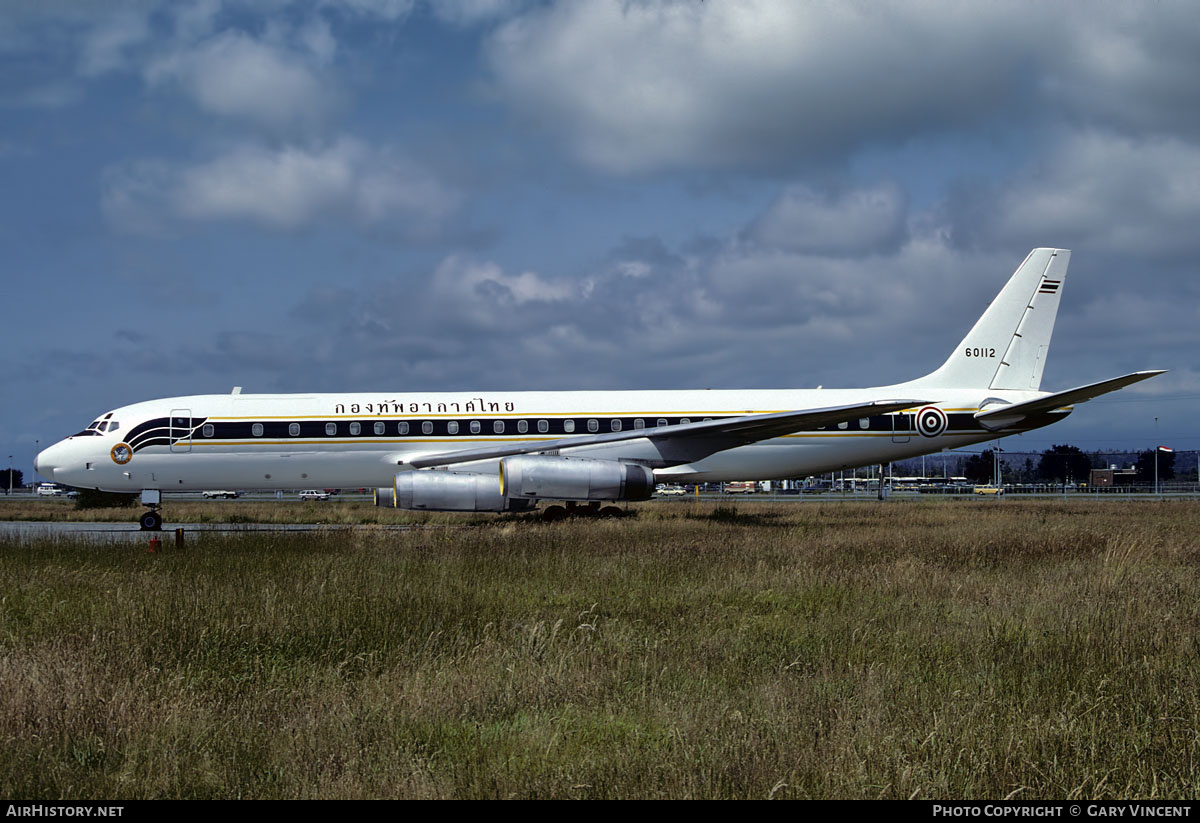 Aircraft Photo of L.10-3/28 / 60112 | McDonnell Douglas DC-8-62CF | Thailand - Air Force | AirHistory.net #350427