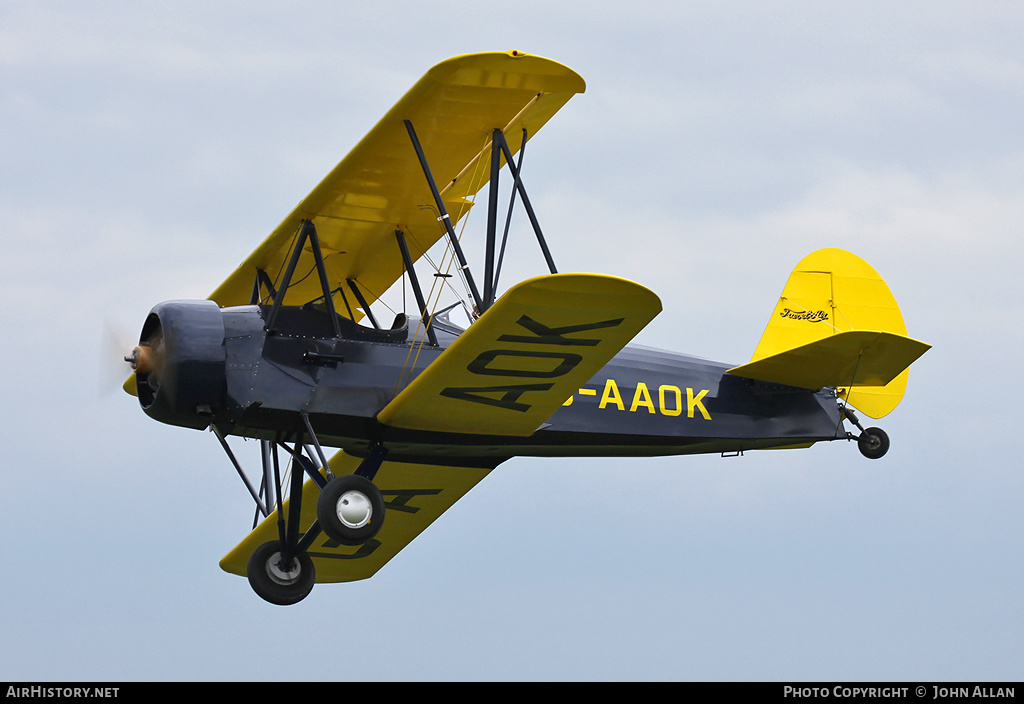 Aircraft Photo of G-AAOK | Curtiss-Wright Travel Air CW-12Q | AirHistory.net #350440