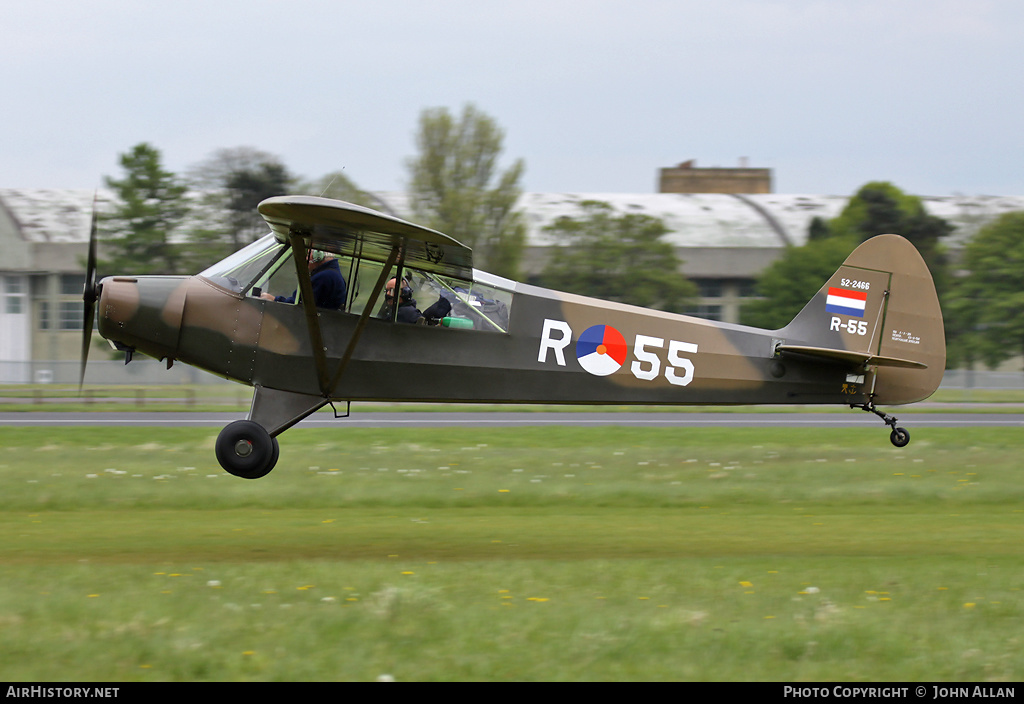 Aircraft Photo of G-BLMI / 52-2466 | Piper L-18C Super Cub | Netherlands - Air Force | AirHistory.net #350443