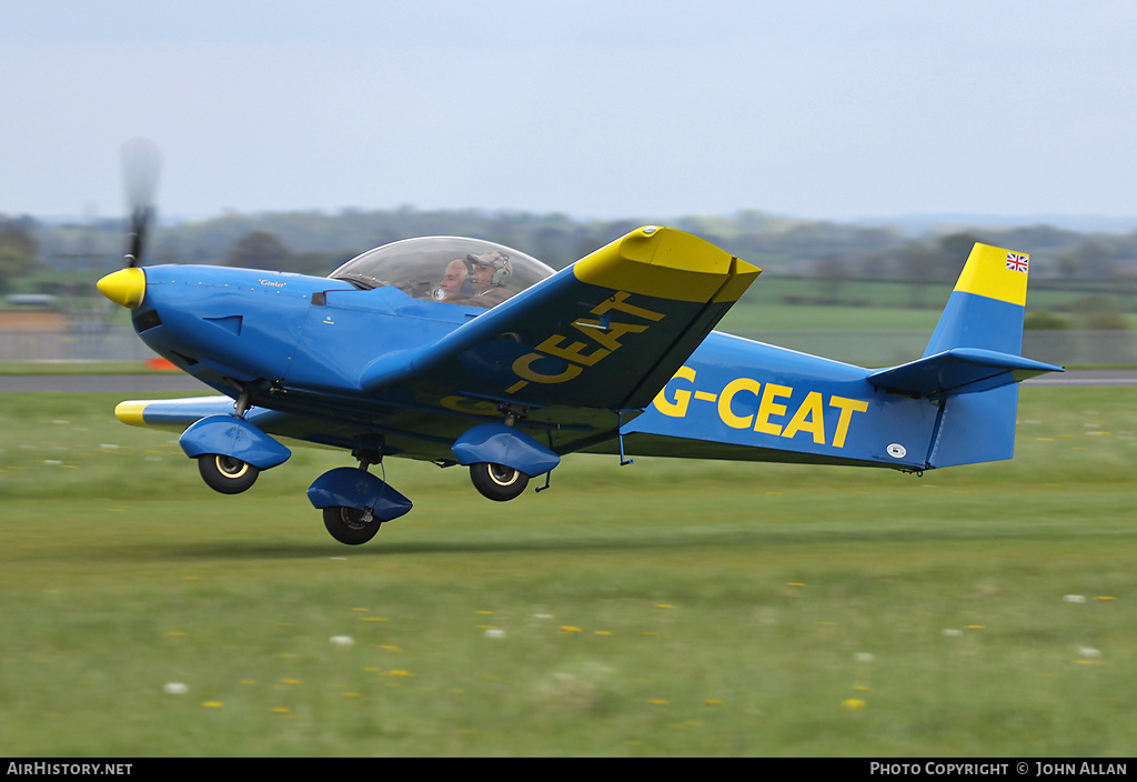 Aircraft Photo of G-CEAT | Zenair CH-601 HDS Zodiac | AirHistory.net #350444