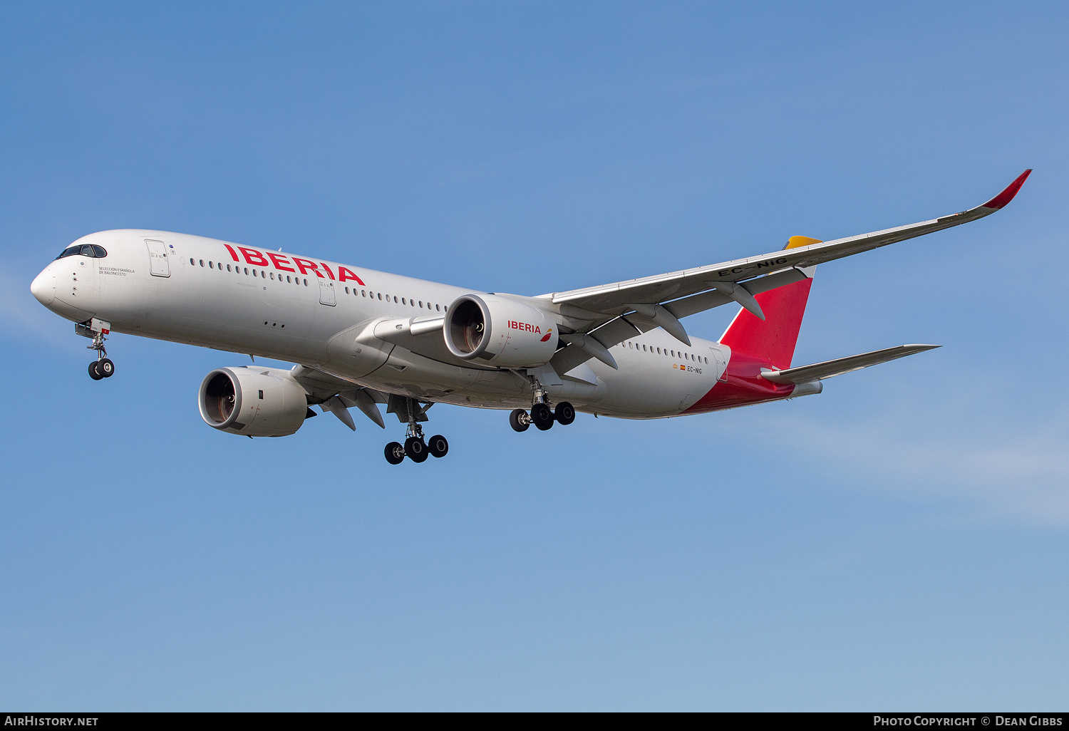 Aircraft Photo of EC-NIG | Airbus A350-941 | Iberia | AirHistory.net #350459