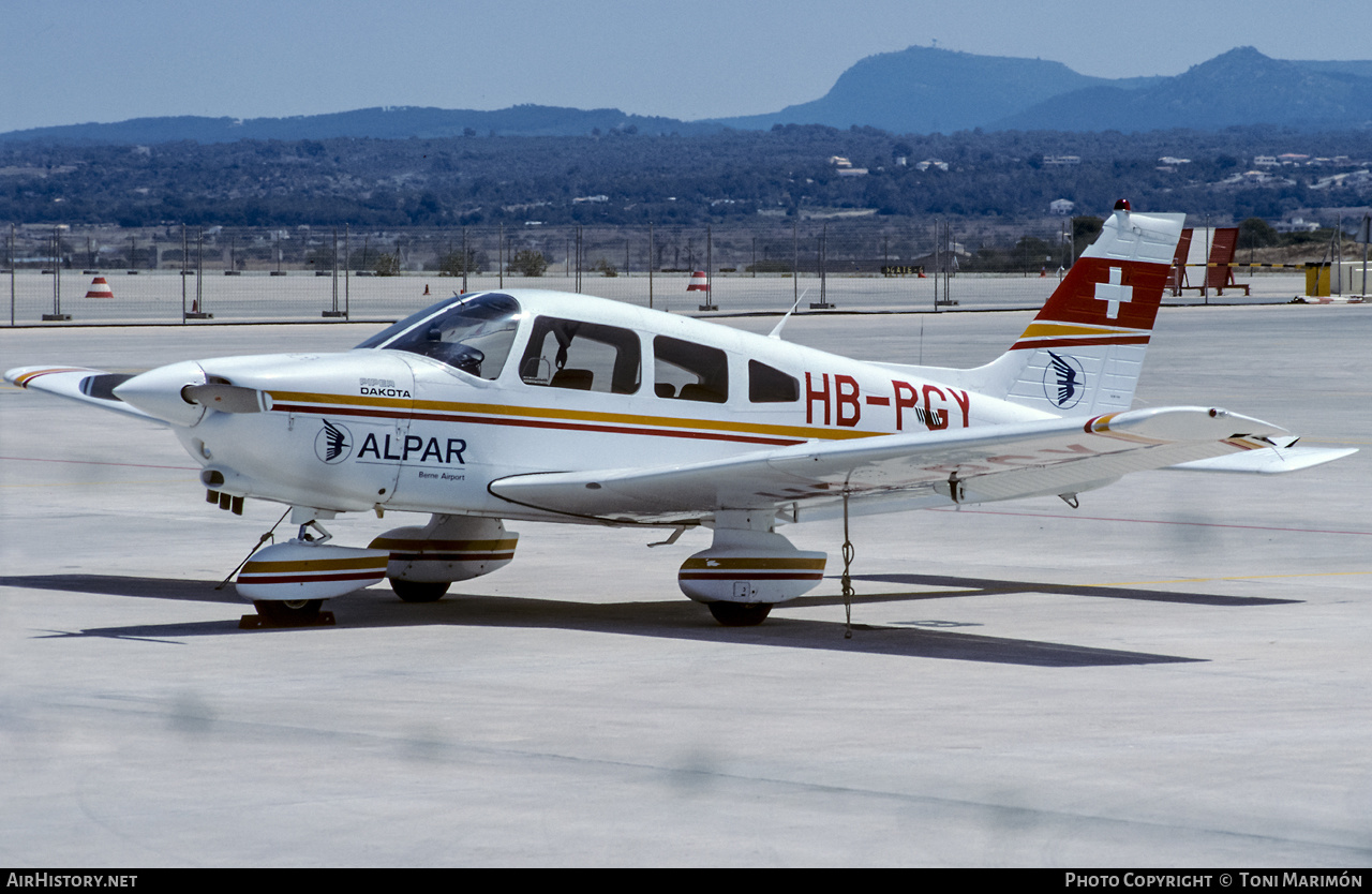 Aircraft Photo of HB-PGY | Piper PA-28-236 Dakota | Alpar | AirHistory.net #350468