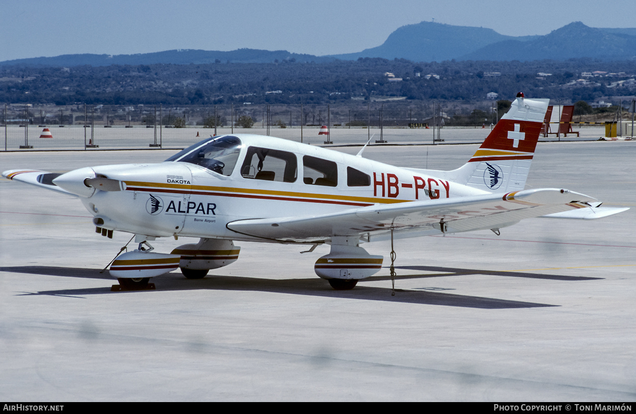 Aircraft Photo of HB-PGY | Piper PA-28-236 Dakota | Alpar | AirHistory.net #350468