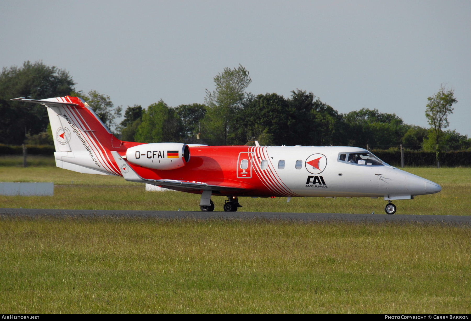 Aircraft Photo of D-CFAI | Gates Learjet 55 | FAI Ambulance | AirHistory.net #350482