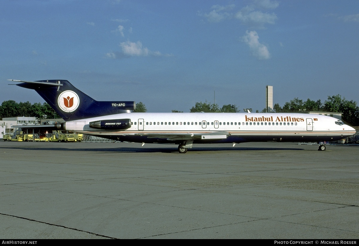 Aircraft Photo of TC-AFC | Boeing 727-228 | Istanbul Airlines | AirHistory.net #350509