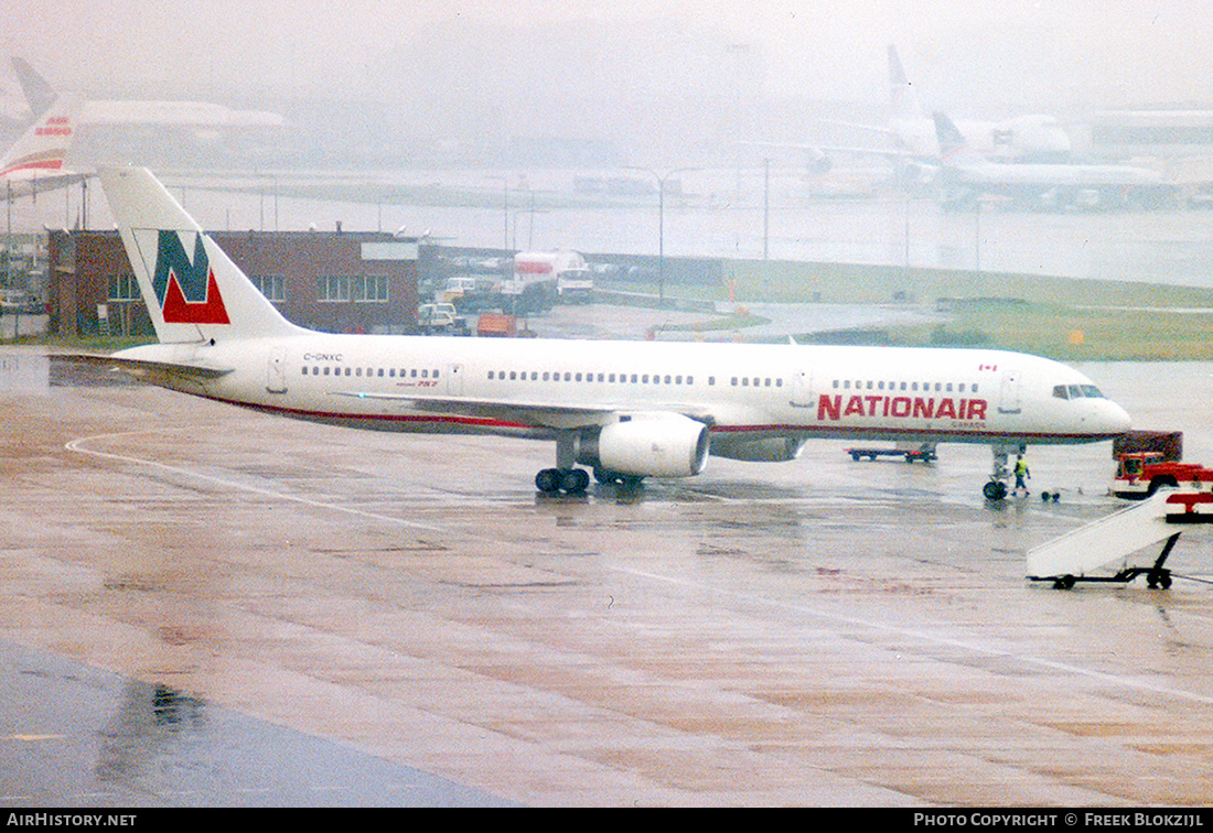 Aircraft Photo of C-GNXC | Boeing 757-28A | Nationair | AirHistory.net #350534