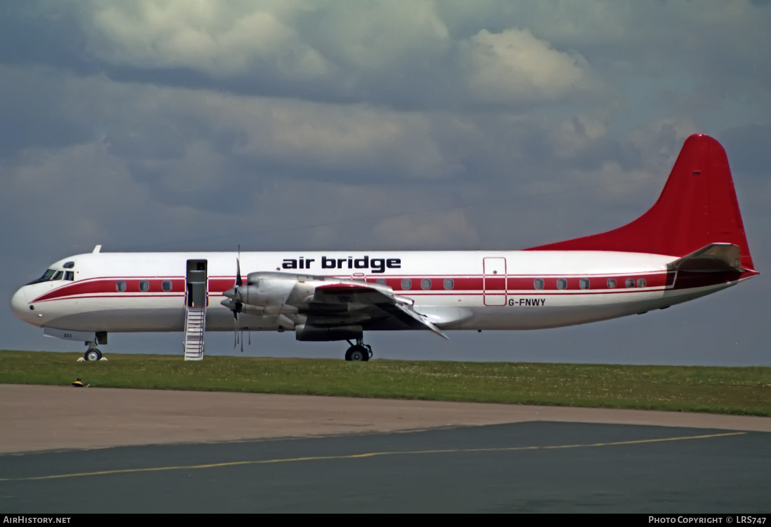 Aircraft Photo of G-FNWY | Lockheed L-188A Electra | Air Bridge Carriers - ABC | AirHistory.net #350537