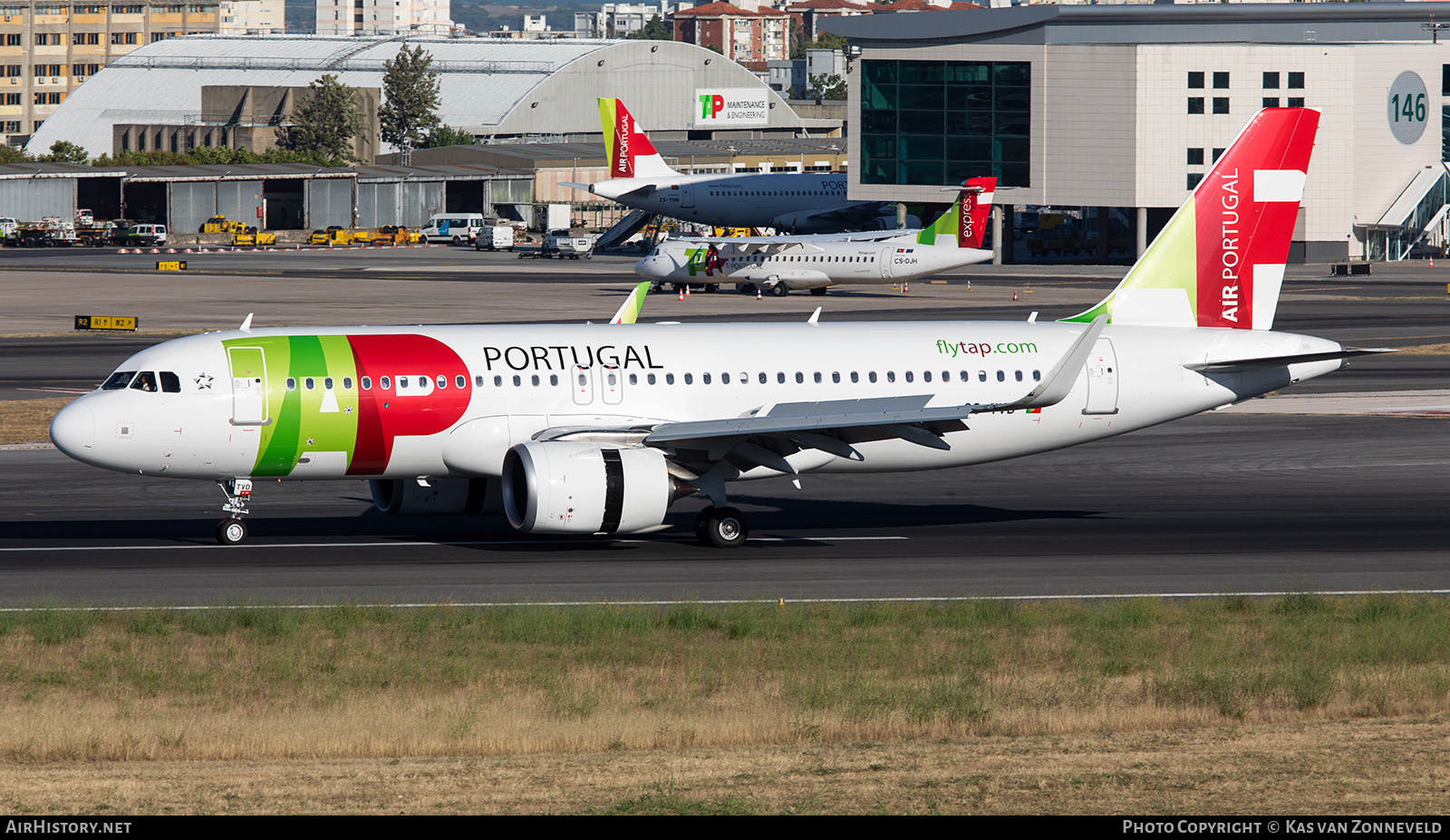 Aircraft Photo of CS-TVD | Airbus A320-251N | TAP Air Portugal | AirHistory.net #350567
