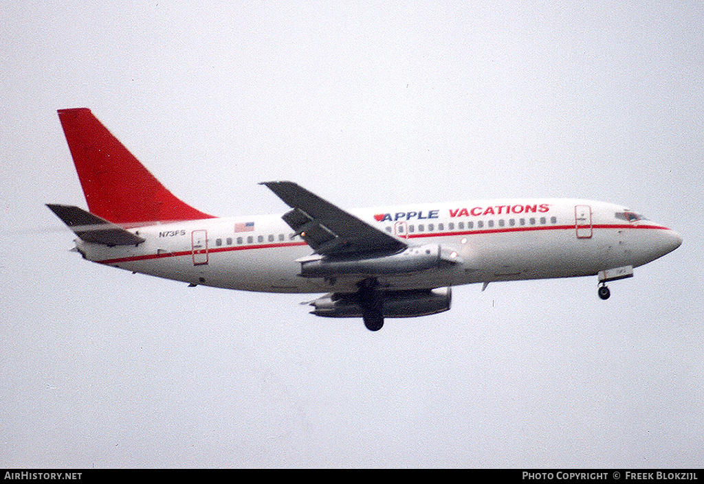 Aircraft Photo of N73FS | Boeing 737-205/Adv | Carnival Air Lines | AirHistory.net #350587