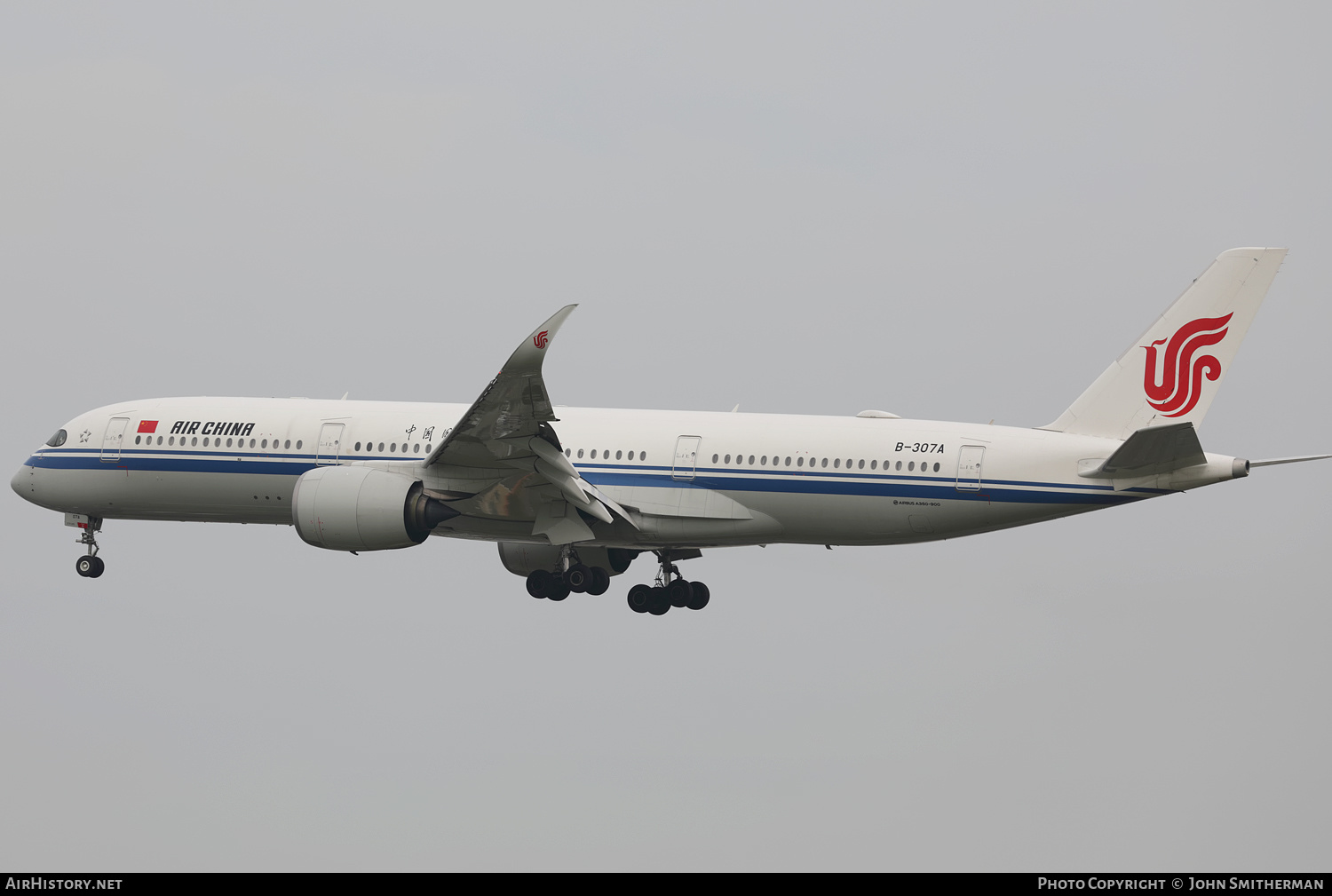 Aircraft Photo of B-307A | Airbus A350-941 | Air China | AirHistory.net #350612