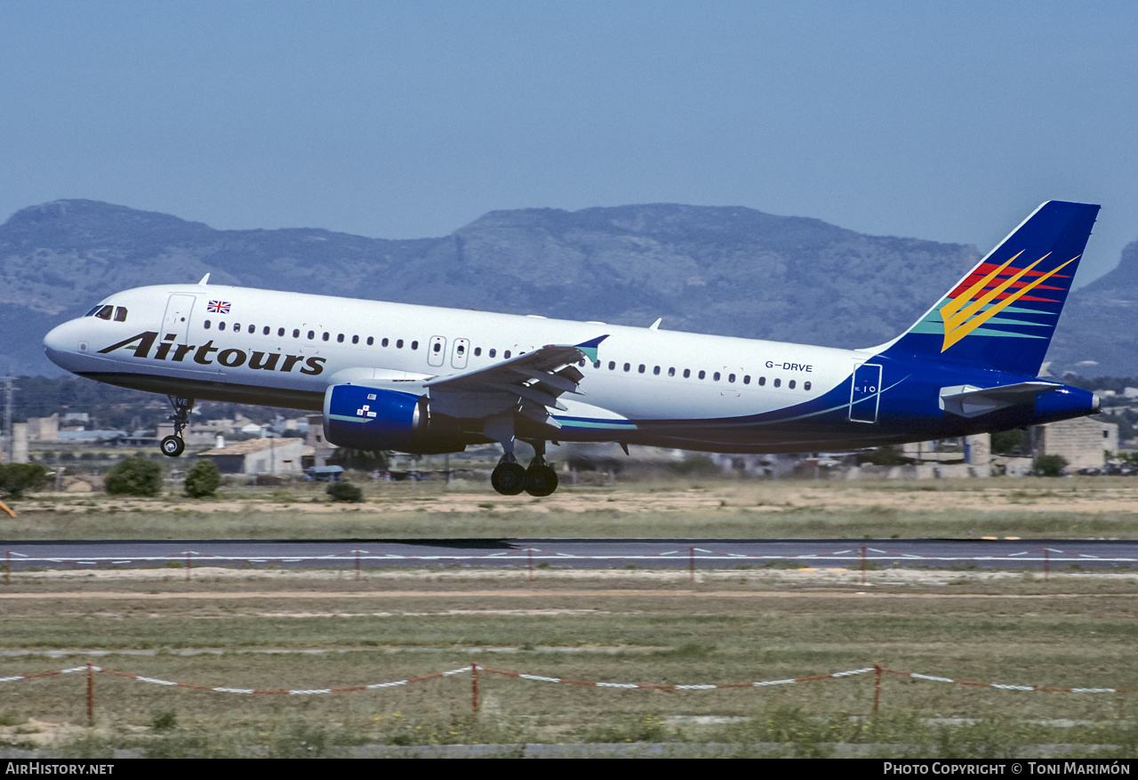 Aircraft Photo of G-DRVE | Airbus A320-211 | Airtours International | AirHistory.net #350620