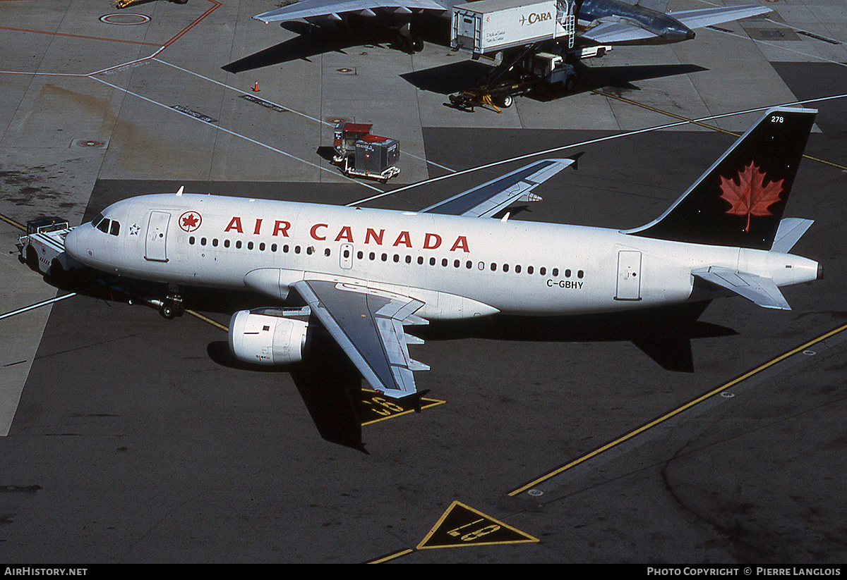 Aircraft Photo of C-GBHY | Airbus A319-114 | Air Canada | AirHistory.net #350623