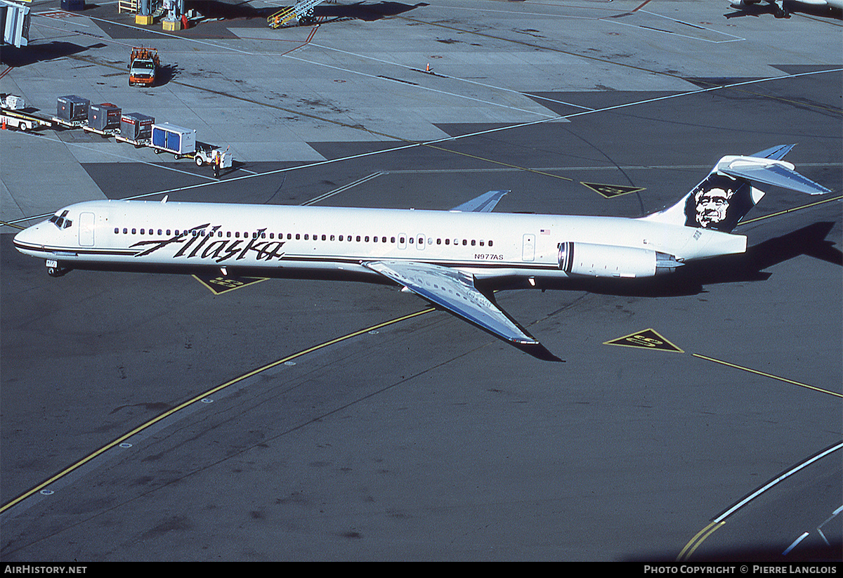 Aircraft Photo of N977AS | McDonnell Douglas MD-83 (DC-9-83) | Alaska Airlines | AirHistory.net #350657