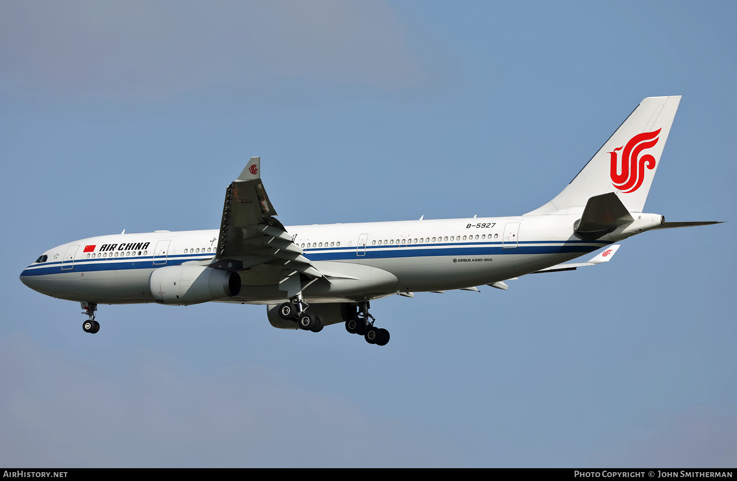 Aircraft Photo of B-5927 | Airbus A330-243 | Air China | AirHistory.net #350659