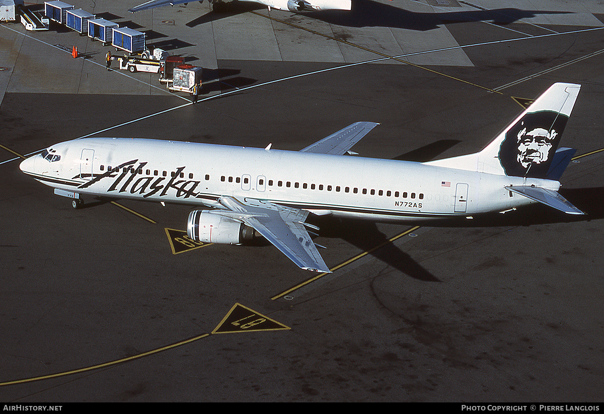 Aircraft Photo of N772AS | Boeing 737-4Q8 | Alaska Airlines | AirHistory.net #350662