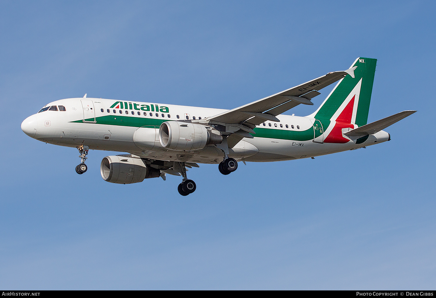 Aircraft Photo of EI-IMX | Airbus A319-111 | Alitalia | AirHistory.net #350663