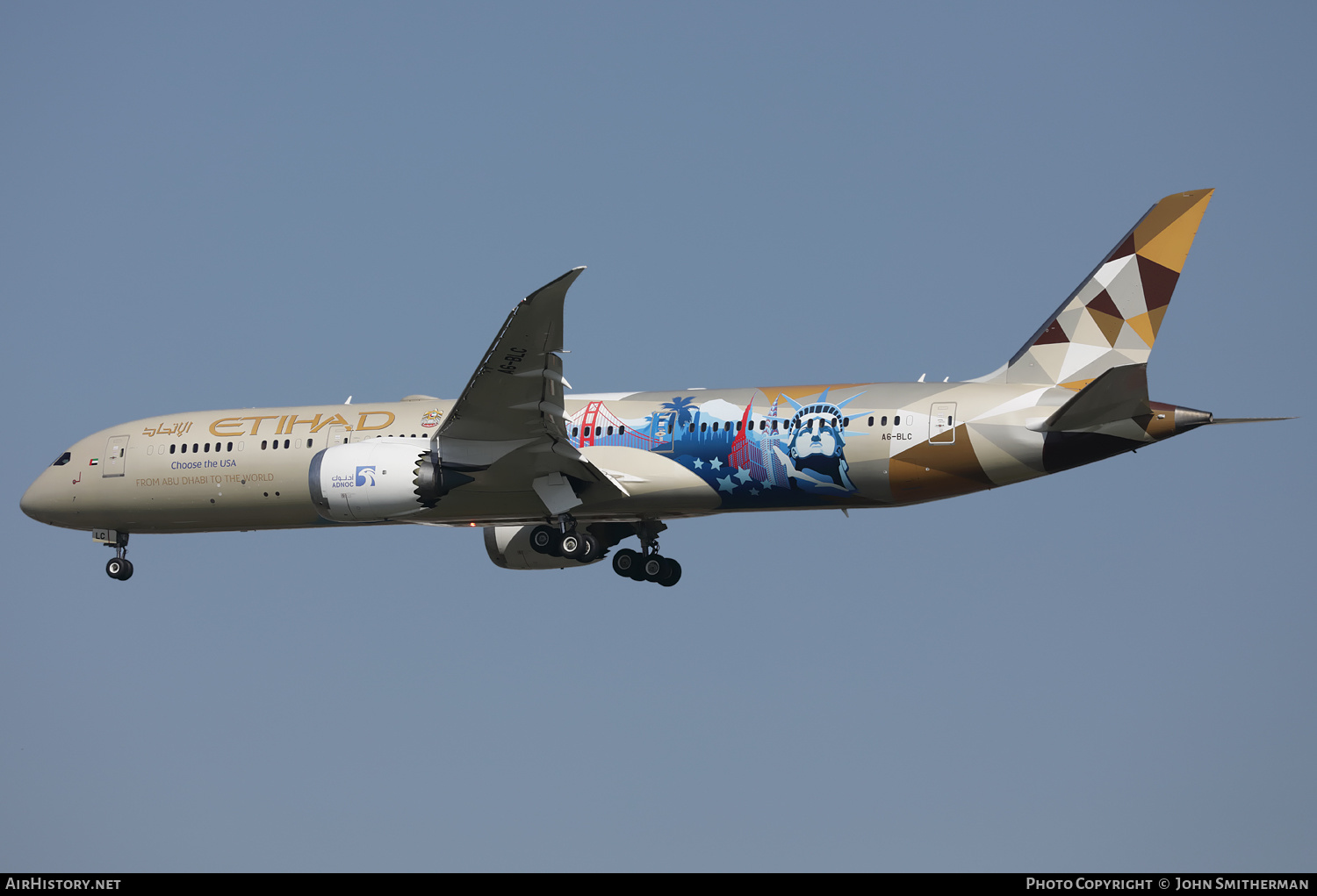 Aircraft Photo of A6-BLC | Boeing 787-8 Dreamliner | Etihad Airways | AirHistory.net #350672