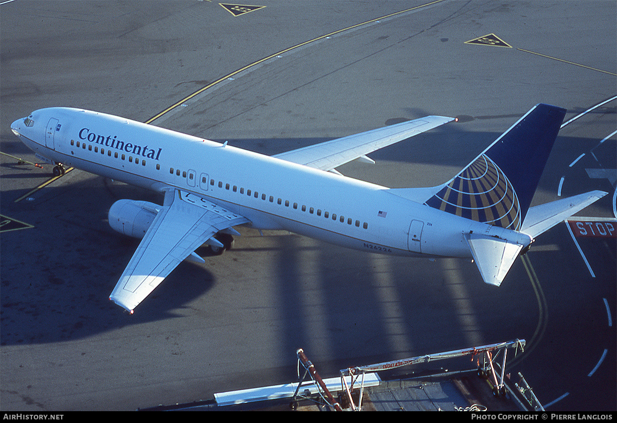 Aircraft Photo of N26226 | Boeing 737-824 | Continental Airlines | AirHistory.net #350676