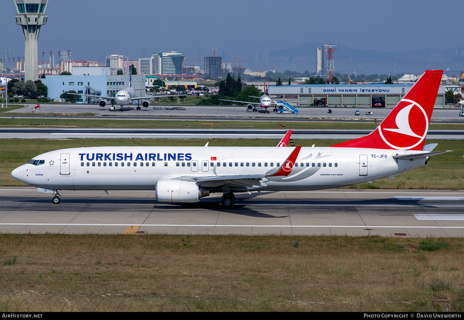 Aircraft Photo of TC-JFO | Boeing 737-8F2 | Turkish Airlines | AirHistory.net #350678