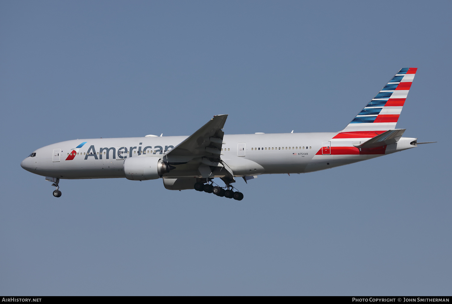 Aircraft Photo of N754AN | Boeing 777-223/ER | American Airlines | AirHistory.net #350685