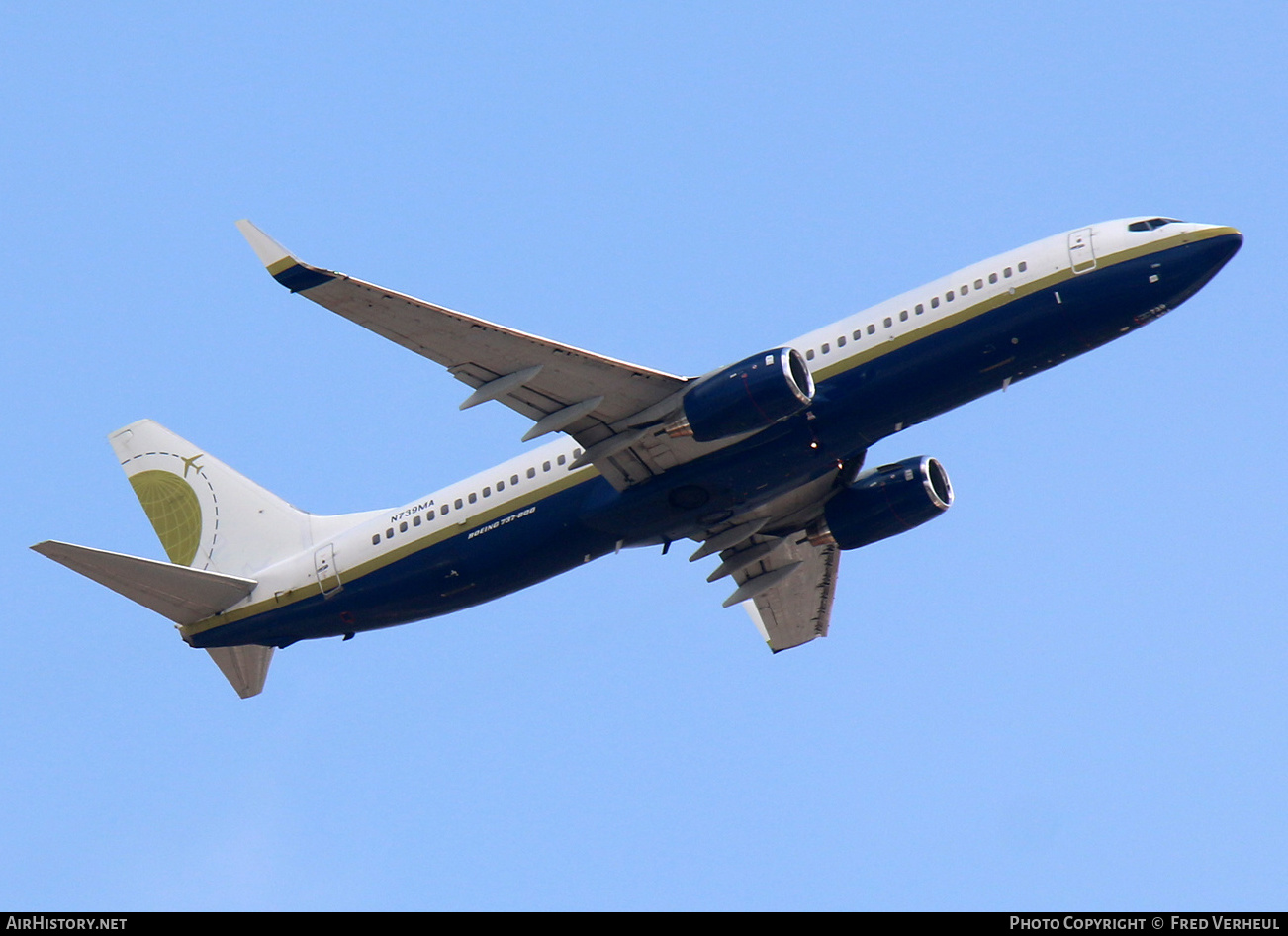 Aircraft Photo of N739MA | Boeing 737-8Q8 | Miami Air International | AirHistory.net #350700