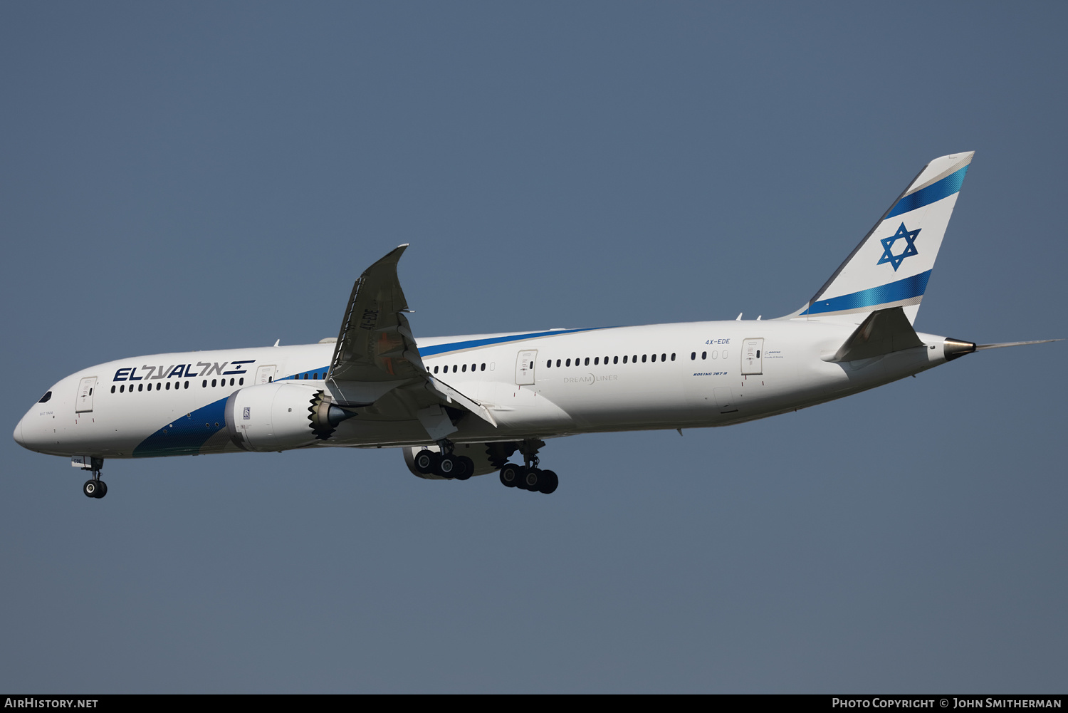 Aircraft Photo of 4X-EDE | Boeing 787-9 Dreamliner | El Al Israel Airlines | AirHistory.net #350708