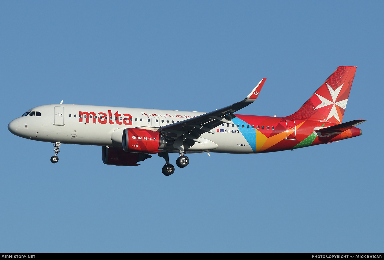 Aircraft Photo of 9H-NEO | Airbus A320-251N | Air Malta | AirHistory.net #350709