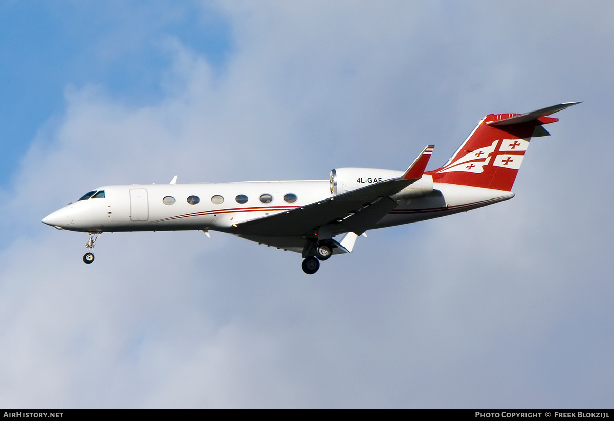 Aircraft Photo of 4L-GAF | Gulfstream Aerospace G-IV-X Gulfstream G450 | Georgia - Government | AirHistory.net #350721