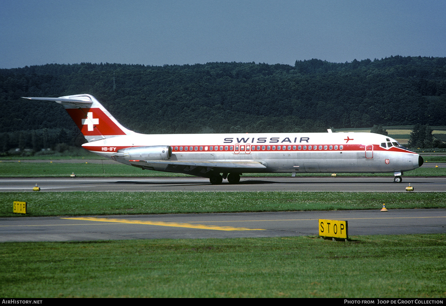 Aircraft Photo of HB-IFY | McDonnell Douglas DC-9-32 | Swissair | AirHistory.net #350722