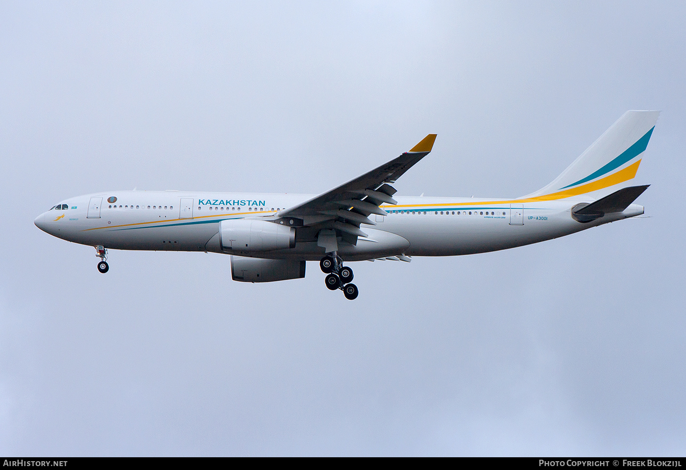 Aircraft Photo of UP-A3001 | Airbus A330-243 | Kazakhstan Government | AirHistory.net #350728