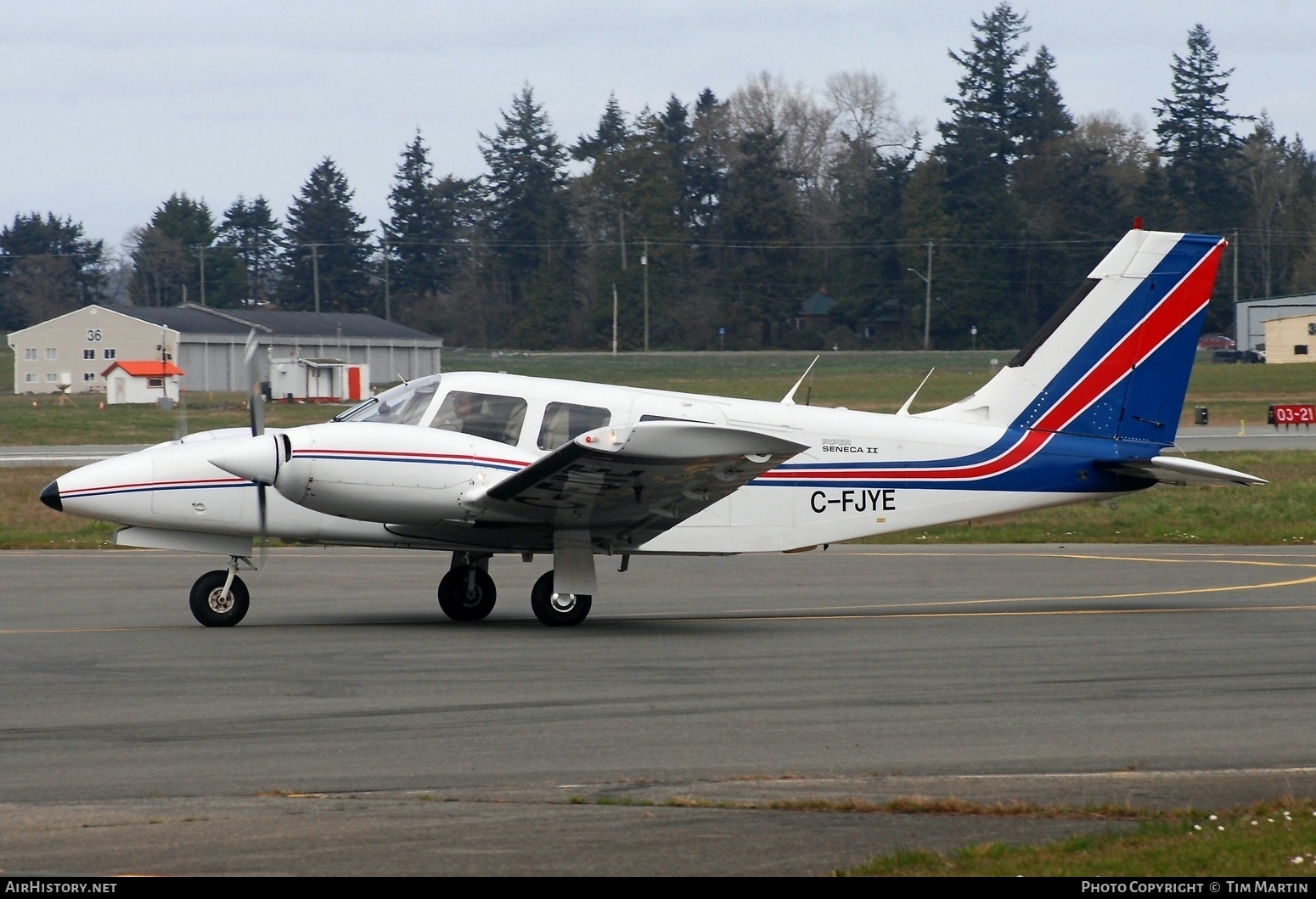 Aircraft Photo of C-FJYE | Piper PA-34-200T Seneca II | AirHistory.net #350736