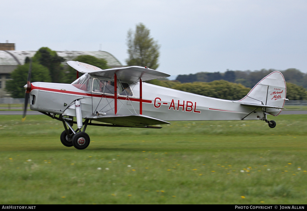 Aircraft Photo of G-AHBL | De Havilland D.H. 87B Hornet Moth | AirHistory.net #350765