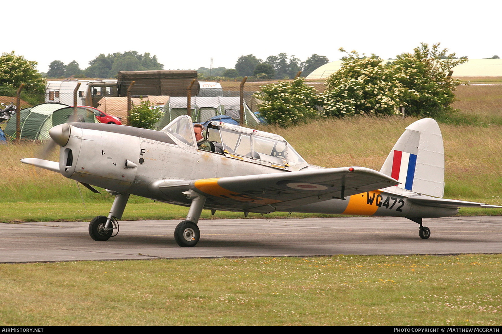 Aircraft Photo of G-AOTY / WG472 | De Havilland DHC-1 Chipmunk Mk22 | UK - Air Force | AirHistory.net #350775