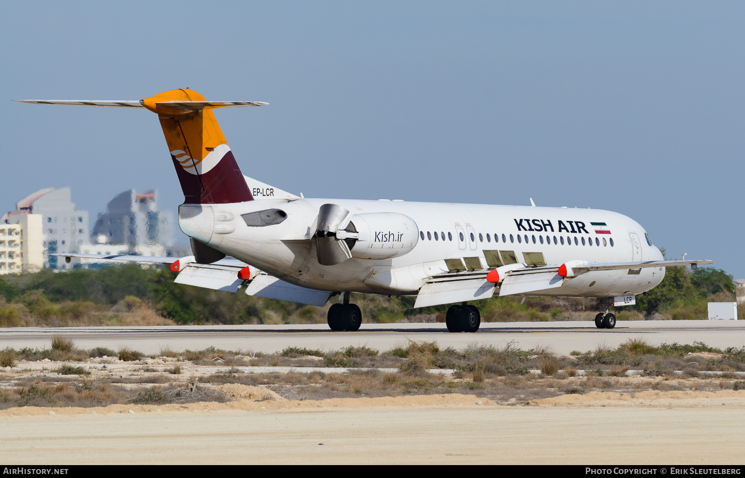 Aircraft Photo of EP-LCR | Fokker 100 (F28-0100) | Kish Air | AirHistory.net #350779