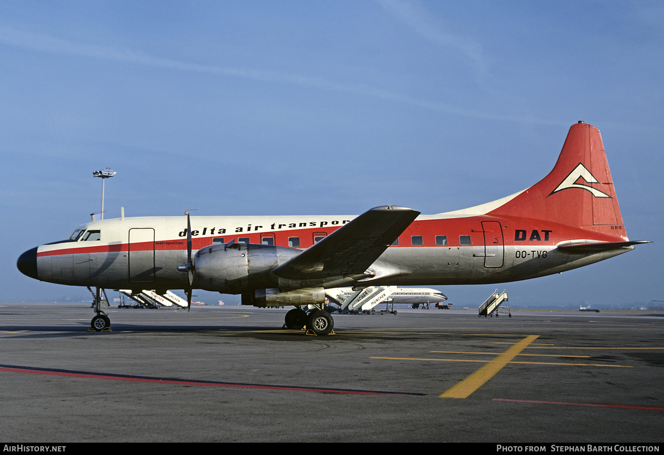 Aircraft Photo of OO-TVG | Convair 440-80 Metropolitan | Delta Air Transport - DAT | AirHistory.net #350799