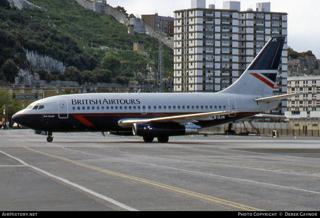 Aircraft Photo of G-BGJK | Boeing 737-236/Adv | British Airtours | AirHistory.net #350800