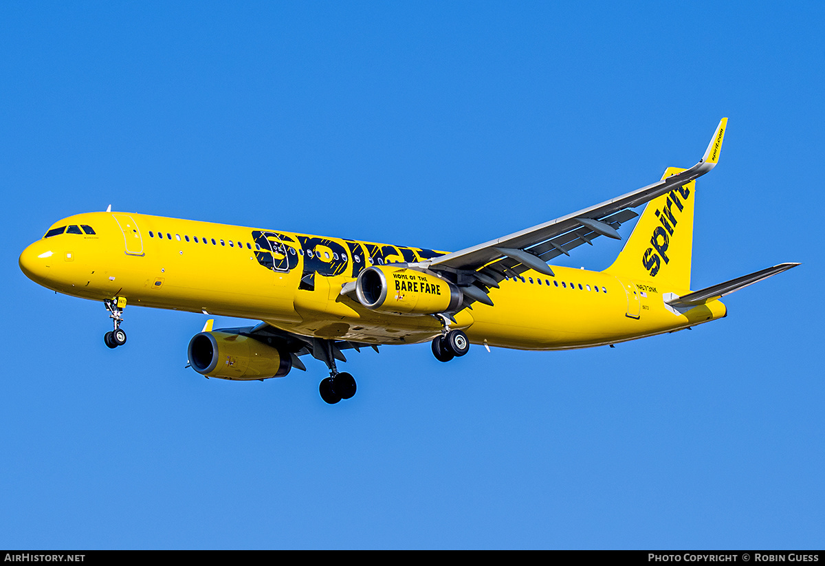 Aircraft Photo of N673NK | Airbus A321-231 | Spirit Airlines | AirHistory.net #350814