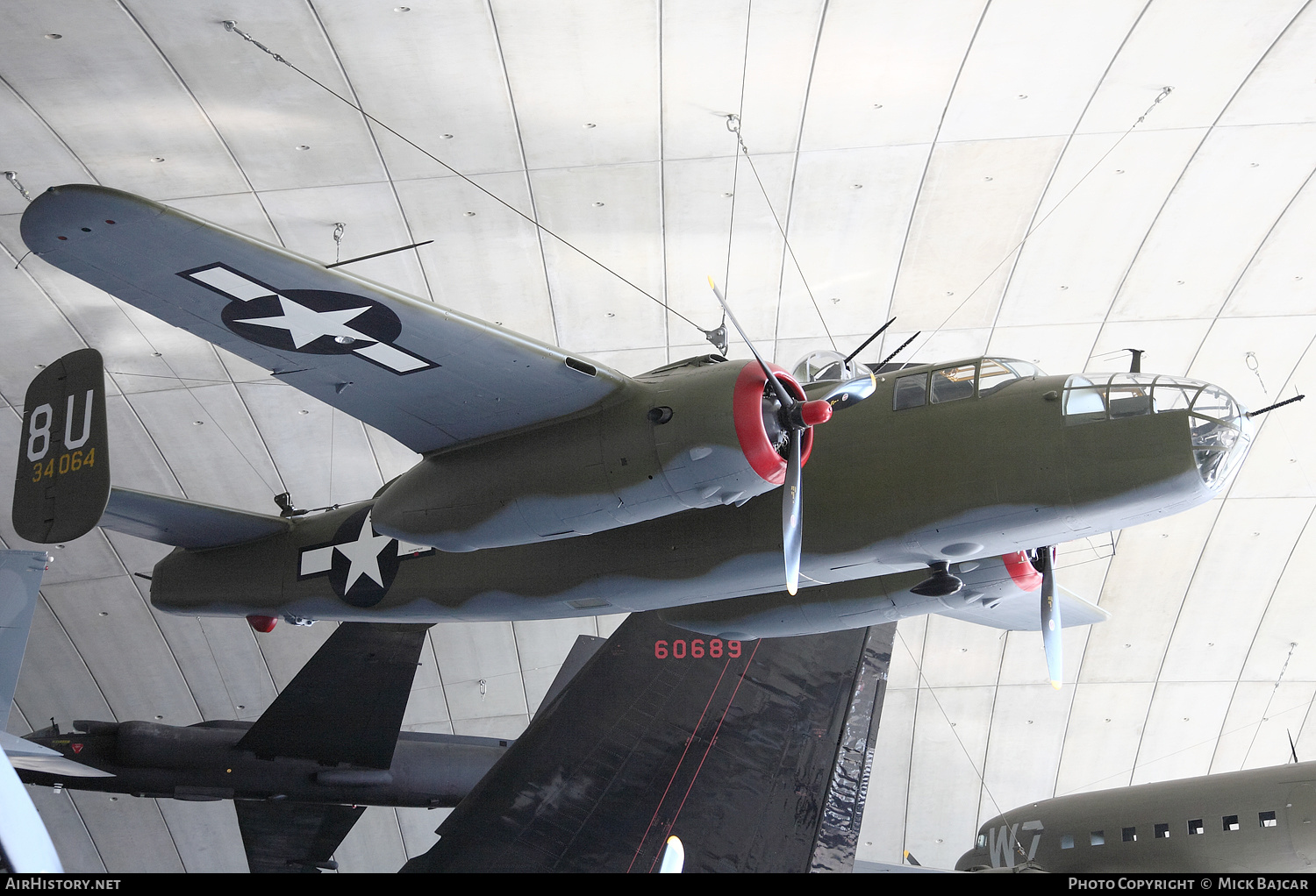 Aircraft Photo of 43-4064 / 34064 | North American B-25J Mitchell | USA - Air Force | AirHistory.net #350823