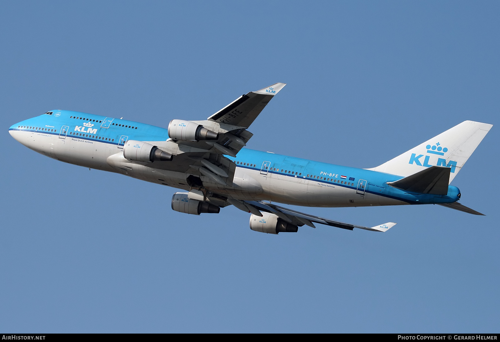 Aircraft Photo of PH-BFE | Boeing 747-406M | KLM - Royal Dutch Airlines | AirHistory.net #350843