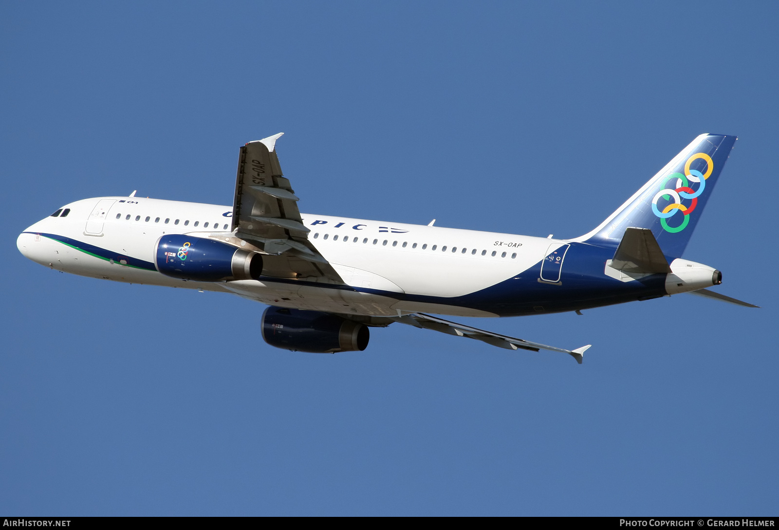Aircraft Photo of SX-OAP | Airbus A320-232 | Olympic | AirHistory.net #350844