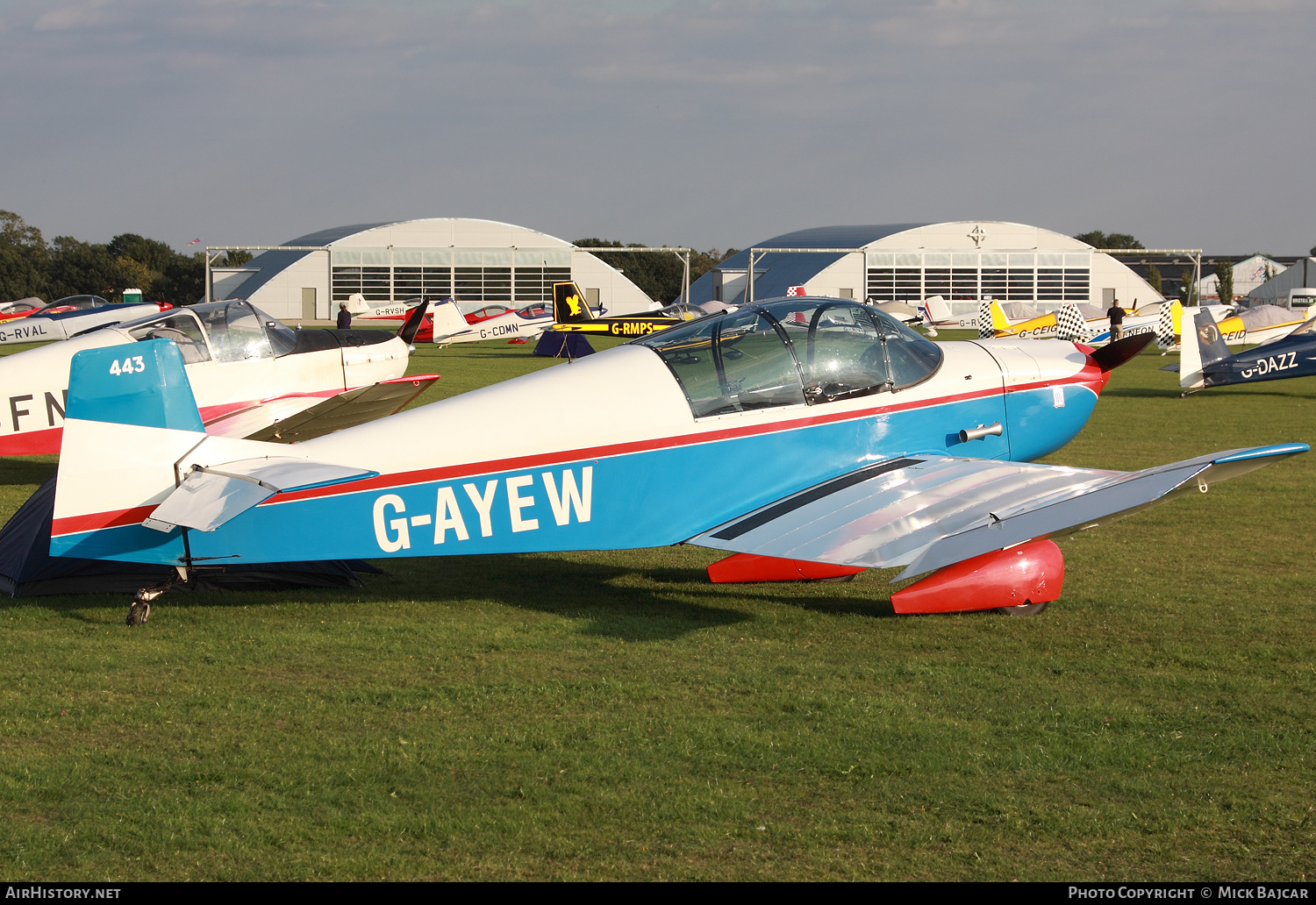 Aircraft Photo of G-AYEW | Jodel DR-1050 Ambassadeur | AirHistory.net #350845