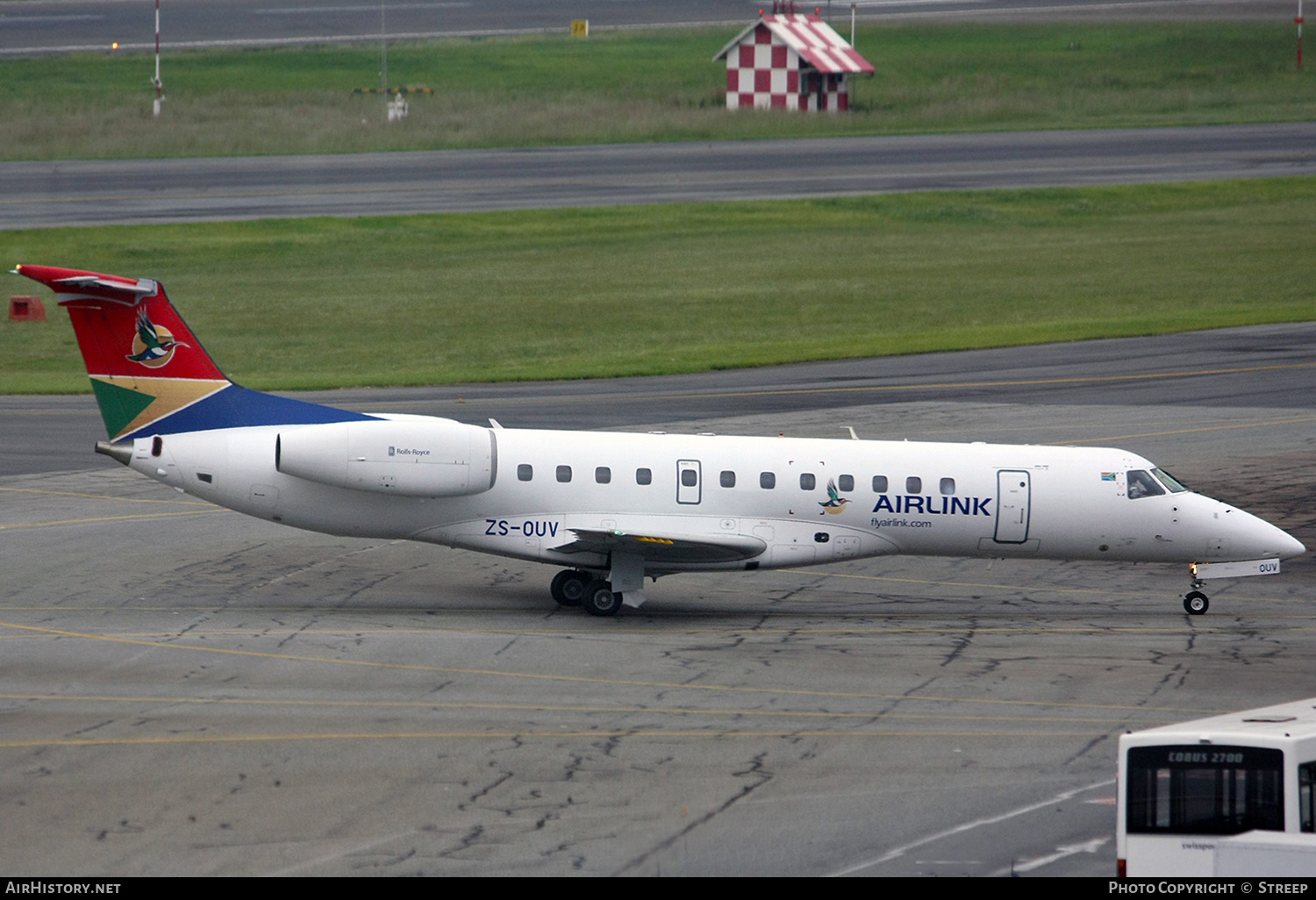 Aircraft Photo of ZS-OUV | Embraer ERJ-135LR (EMB-135LR) | Airlink | AirHistory.net #350873