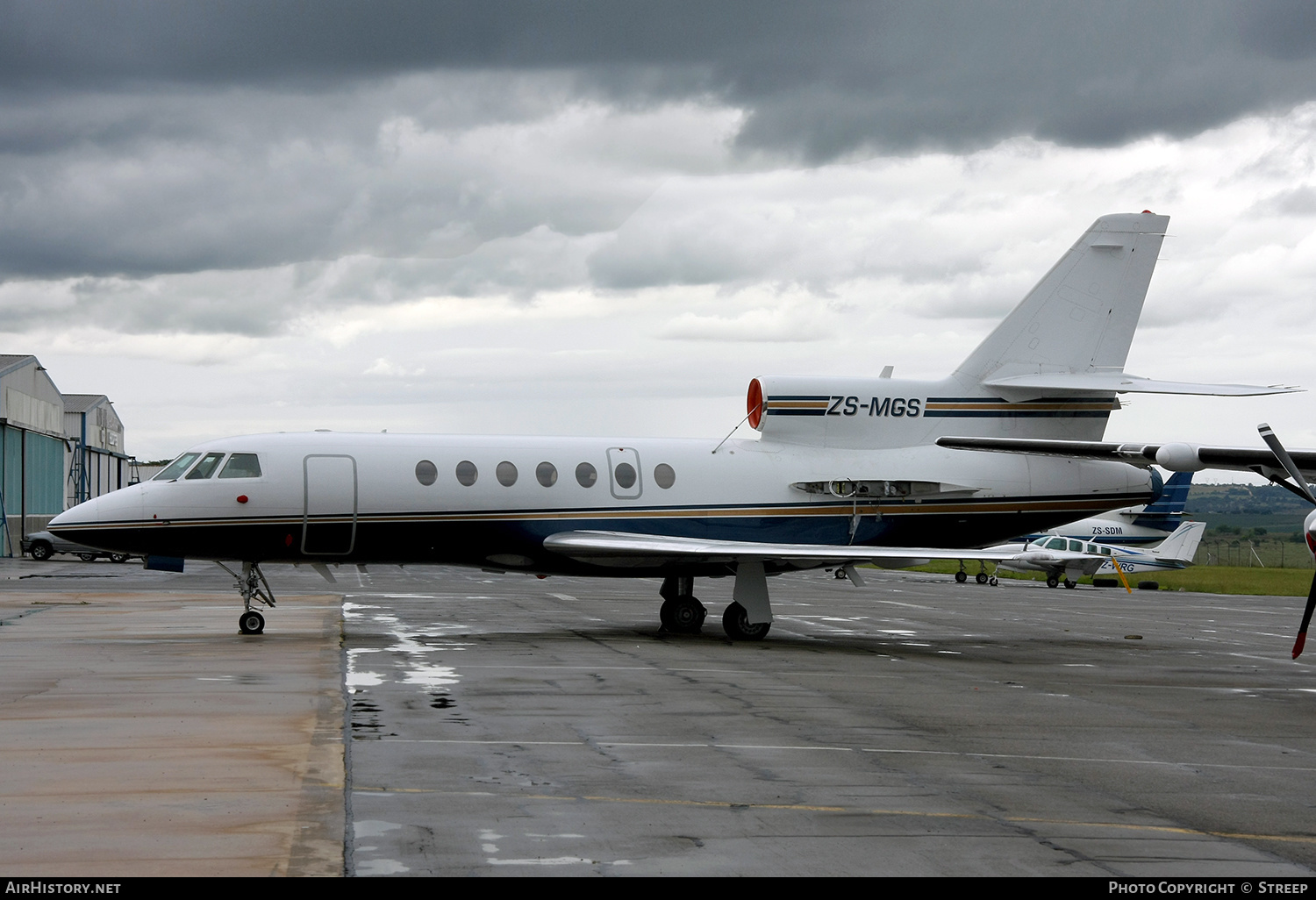 Aircraft Photo of ZS-MGS | Dassault Falcon 50 | AirHistory.net #350876