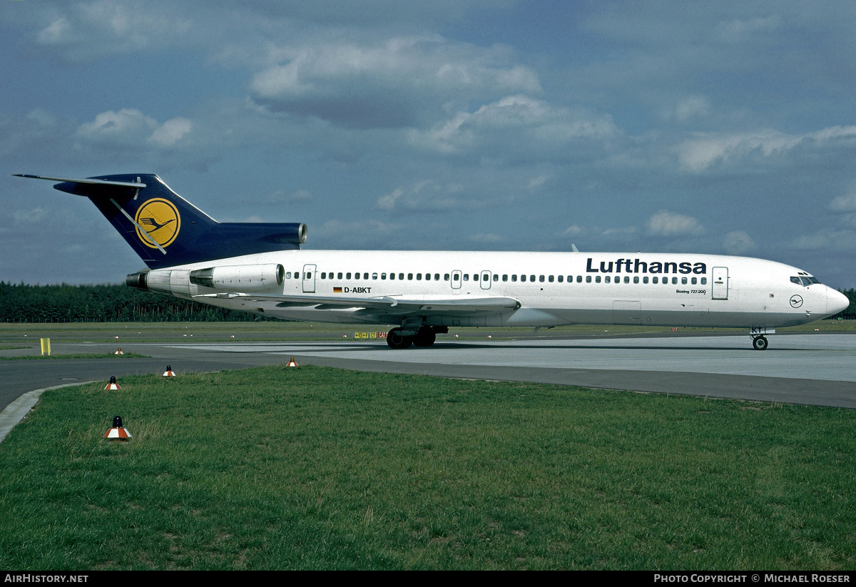 Aircraft Photo of D-ABKT | Boeing 727-230/Adv | Lufthansa | AirHistory.net #350885