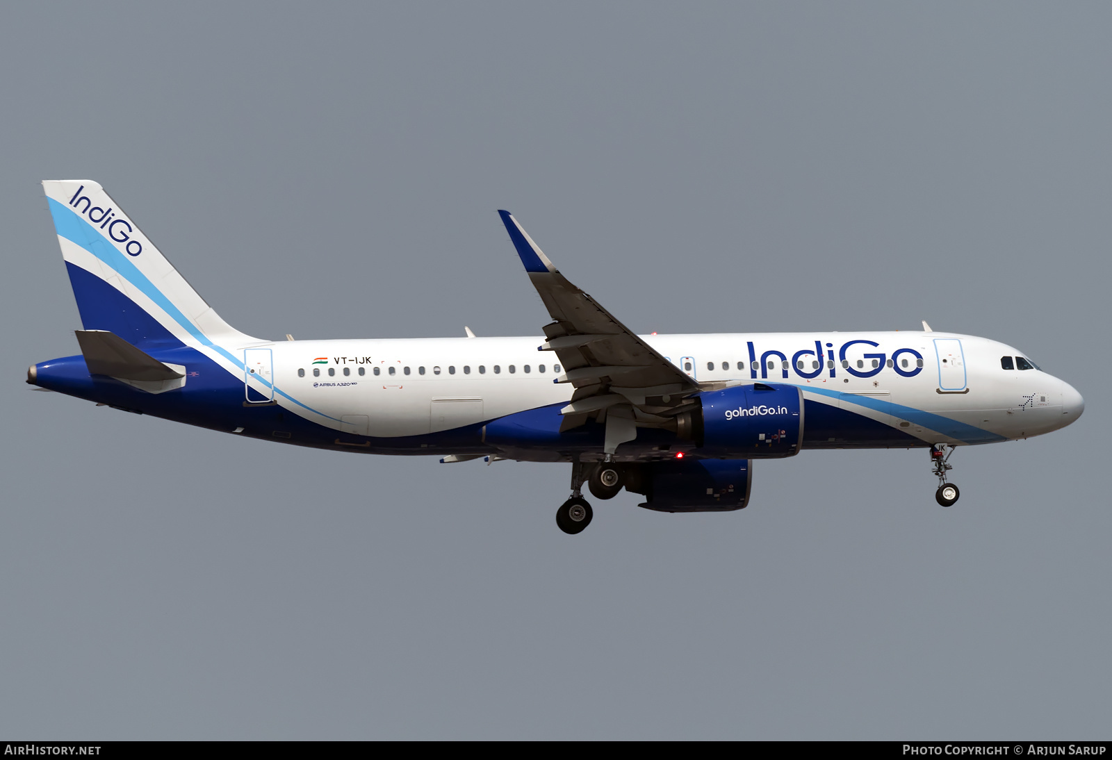 Aircraft Photo of VT-IJK | Airbus A320-271N | IndiGo | AirHistory.net #350894
