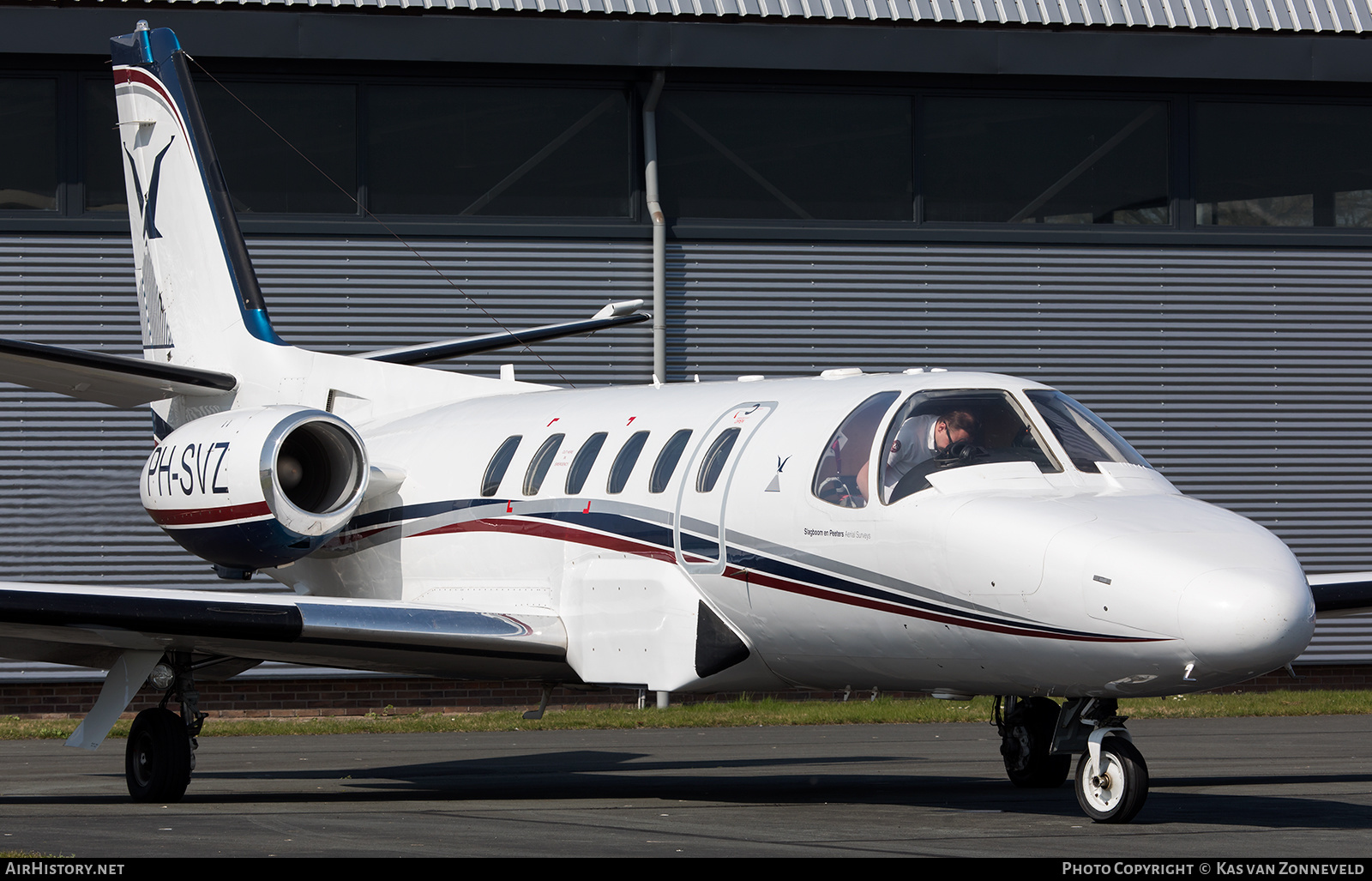 Aircraft Photo of PH-SVZ | Cessna 550 Citation II | Slagboom en Peeters Aerial Surveys | AirHistory.net #350900
