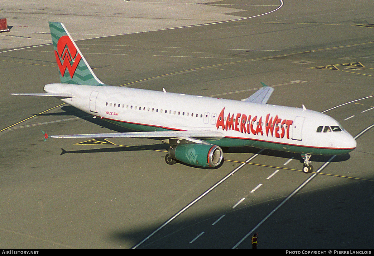 Aircraft Photo of N621AW | Airbus A320-231 | America West Airlines | AirHistory.net #350901